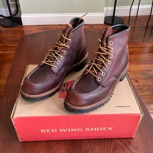 Redwing Roughneck 6-inch Moc Toe Boots
